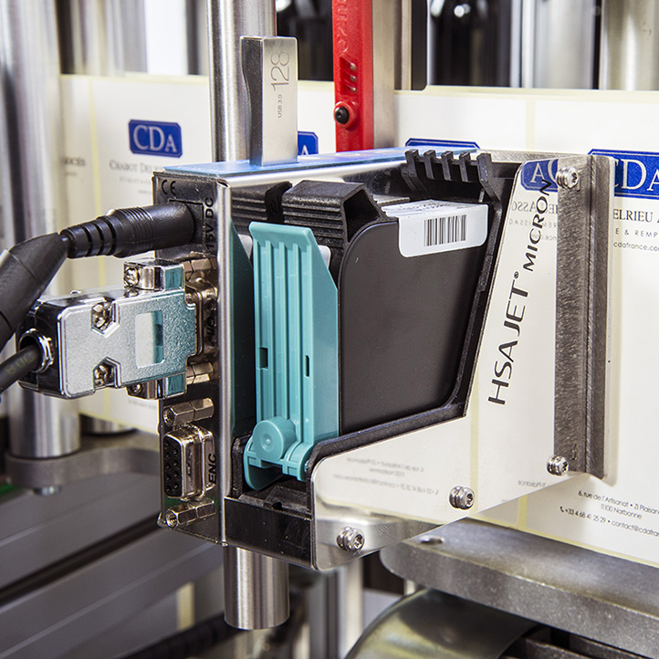 Inkjet-Drucker HSA zur Etikettenkennzeichnung