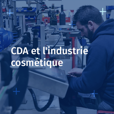 Visuel CDA et l'industrie cosmétique