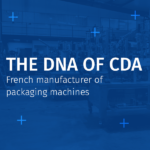 visual textual dna of CDA, French manufacturer of packaging machines
