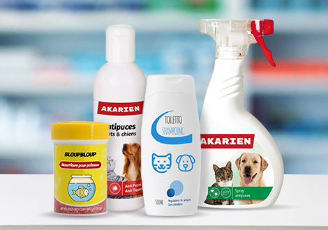 Enchimento e rotulagem para produtos veterinários e animais