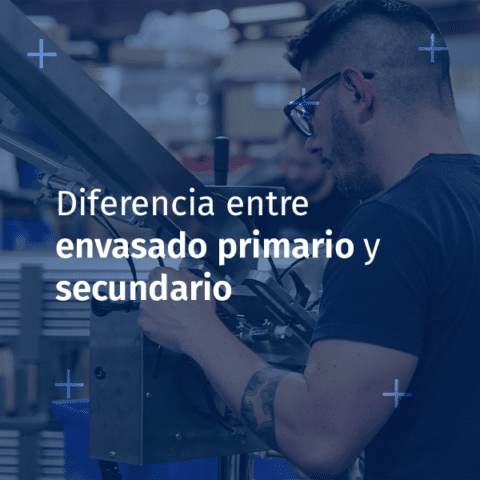 Visuel Diferencia entre envasado primario y secundario