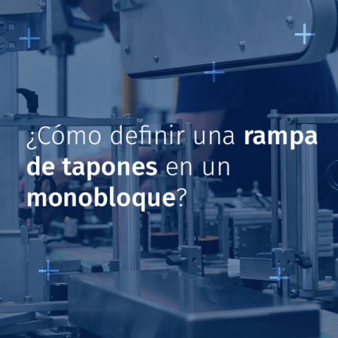 Definir una rampa de tapones en un monobloque