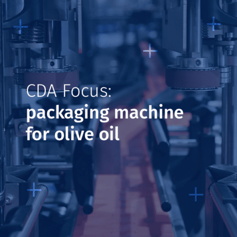 CDA Focus: packaging machine for olive oil