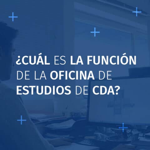 Imagen de actualidad sobre el papel de la oficina de estudios en CDA
